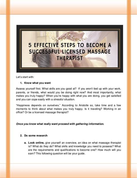How To Become a Massage Therapist in 5 Steps: A Guide.